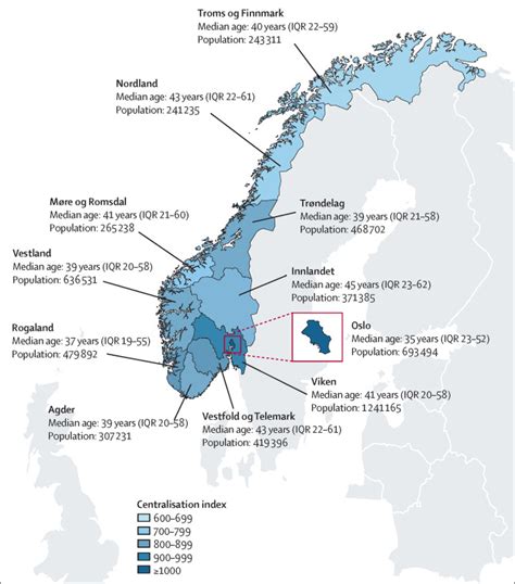 List of urban areas in Norway by population .